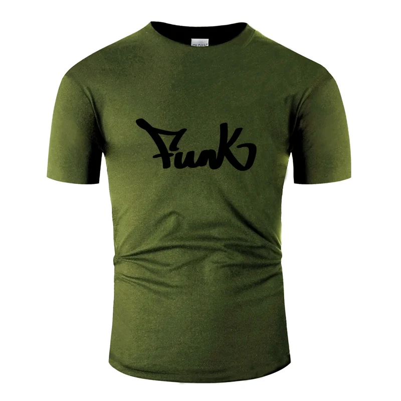 Повседневная мужская футболка с принтом funk, крутая Летняя мужская футболка с коротким рукавом, европейский размер S-5xl