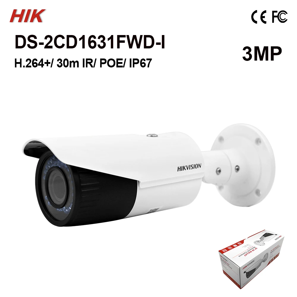 Стандартная оригинальная цилиндрическая камера Hik 3MP с ручным объективом|ip