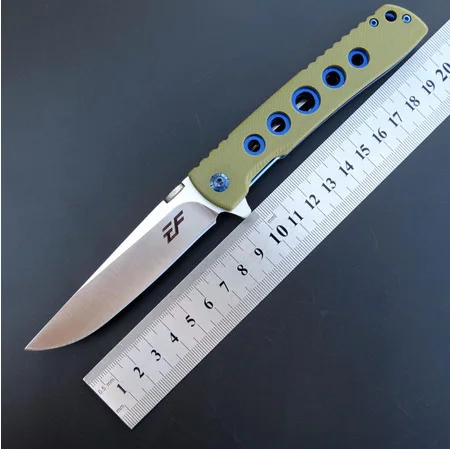EF27 складной нож для ежедневного использования, D2+ G10 ручка нож, нож для походов и выживания тактический каждодневное оборудование для использования на улице