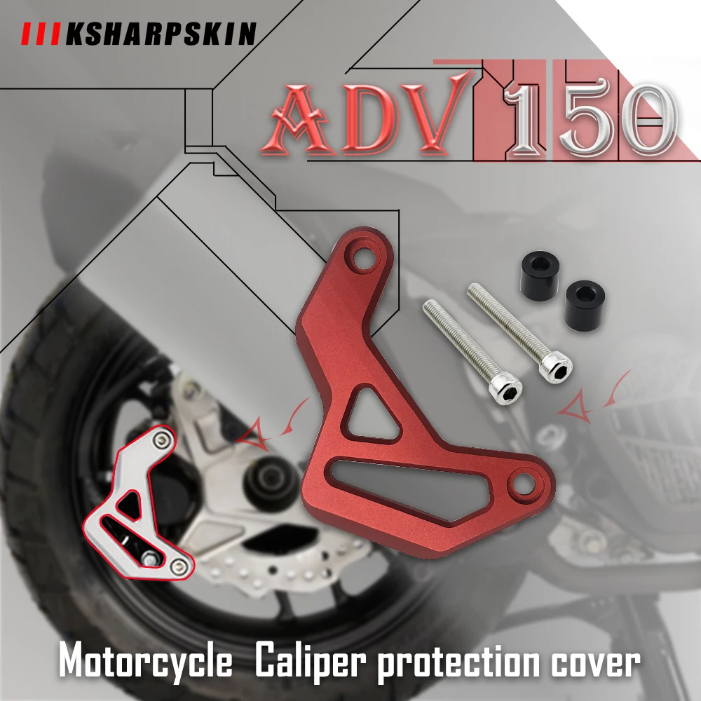 

High-quality motorcycle Front Rear Brake Protection Cover Strong Lightweight Calipers For HONDA ADV150 2019-2020 ADV 150