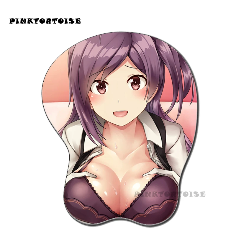 

Силиконовый 3D коврик для мыши pinktorв стиле аниме, коллекция Kantai, эргономичный коврик для мыши, коврик для мыши