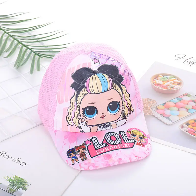 LOL surprise-Sombrero de tema fiesta de cumpleaños para niños, suministros de decoración, gorro de vacaciones, evento de actividad, regalos