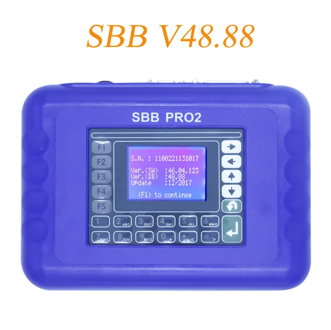 SBB Pro2 V48.88 V48.99 программатор ключей SBB pro2 V48.99 без жетонов обновление поддержка новых автомобилей до Замена SBB 46,02