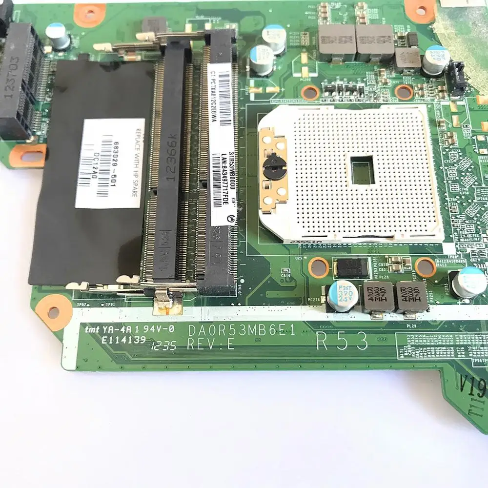683029-501 683029-001 материнская плата для hp павильон G4-2000 G6 G6-2000 G7 Материнская плата ноутбука DA0R53MB6E0 DA0R53MB6E1 полный тест