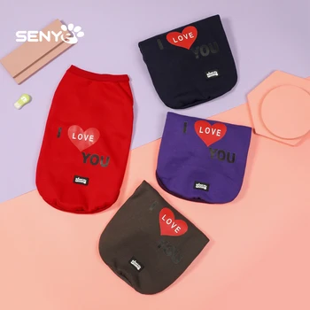 

Cute Cartoon Small Dog Clothes Winter Warm Puppy Cat Dog Vest Outfit for Small Medium Dogs Chihuahu Pets Clothing Pullovers