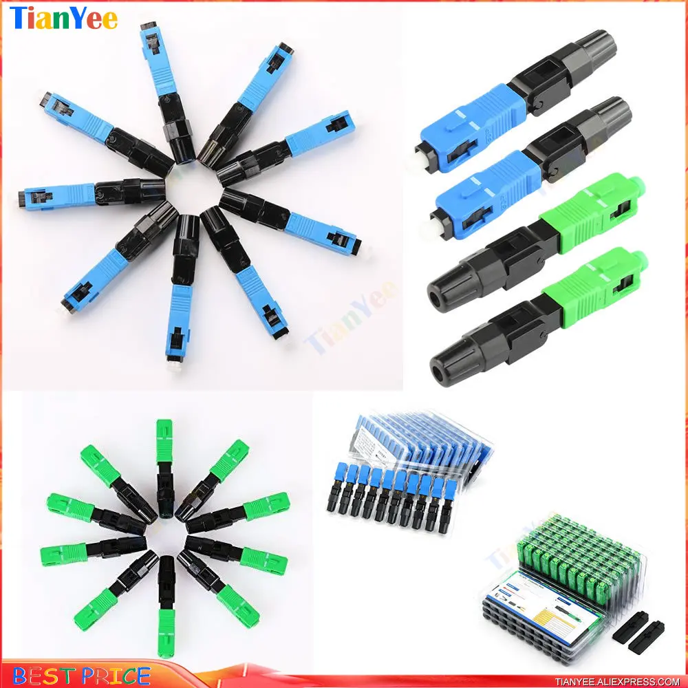 Adattatore OTDR Connettore SC Adattatori nel Fibra Ottica per Tester