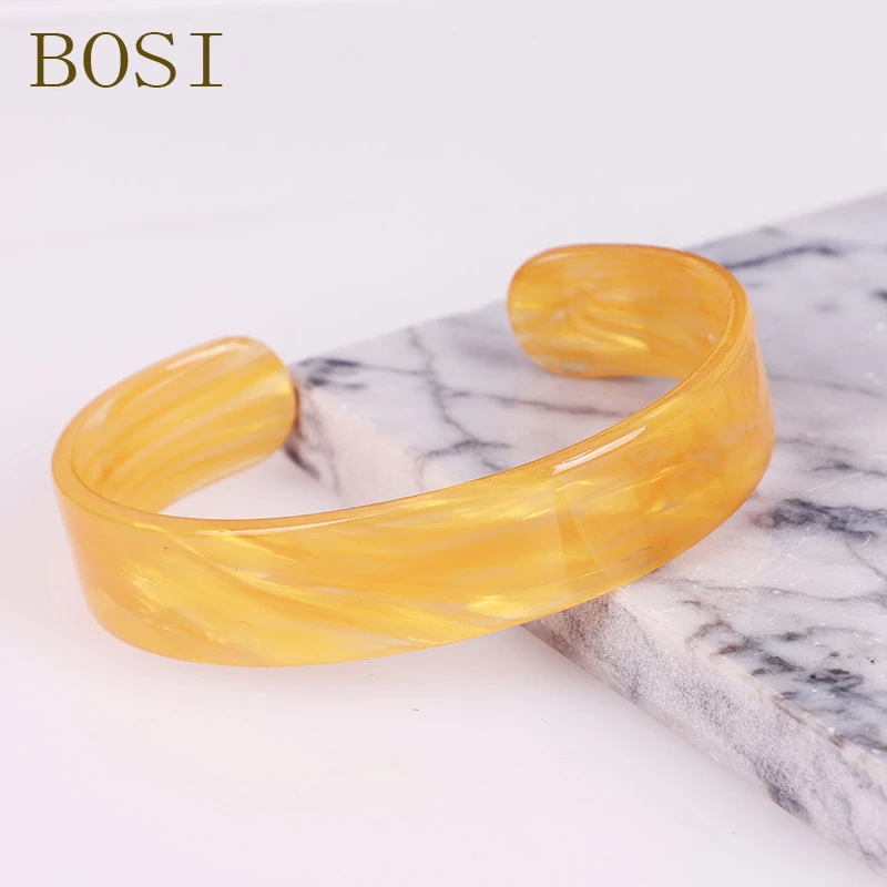 Bangle Bracelet ZA Leopard Print Resin for Women