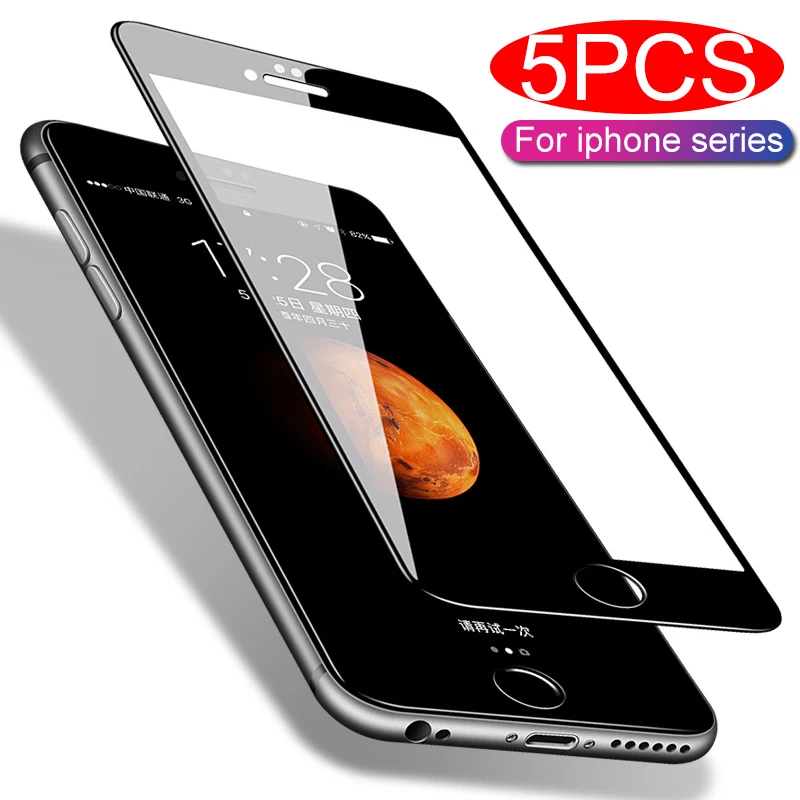 Защитное стекло для iPhone 6 6S 7 8 plus X XS 11 pro max на iphone XR MAX Pro защита экрана|Защитные