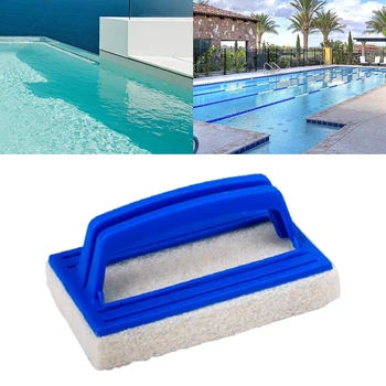 

Spa Tub Waterline Scrubber With Handle Strong Decontamination Swimming Pools Boats Bathroom Sponge Brush Scum Line Clean Tool