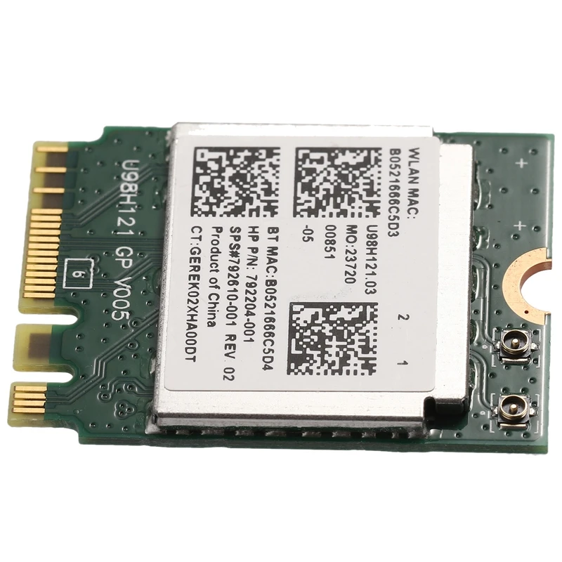 AAAJ-беспроводной адаптер для Realtek RTL8723BE 802.11N WiFi карты Bluetooth 4,0 NGFF карты SPS 843338-001 300 Мбит/с