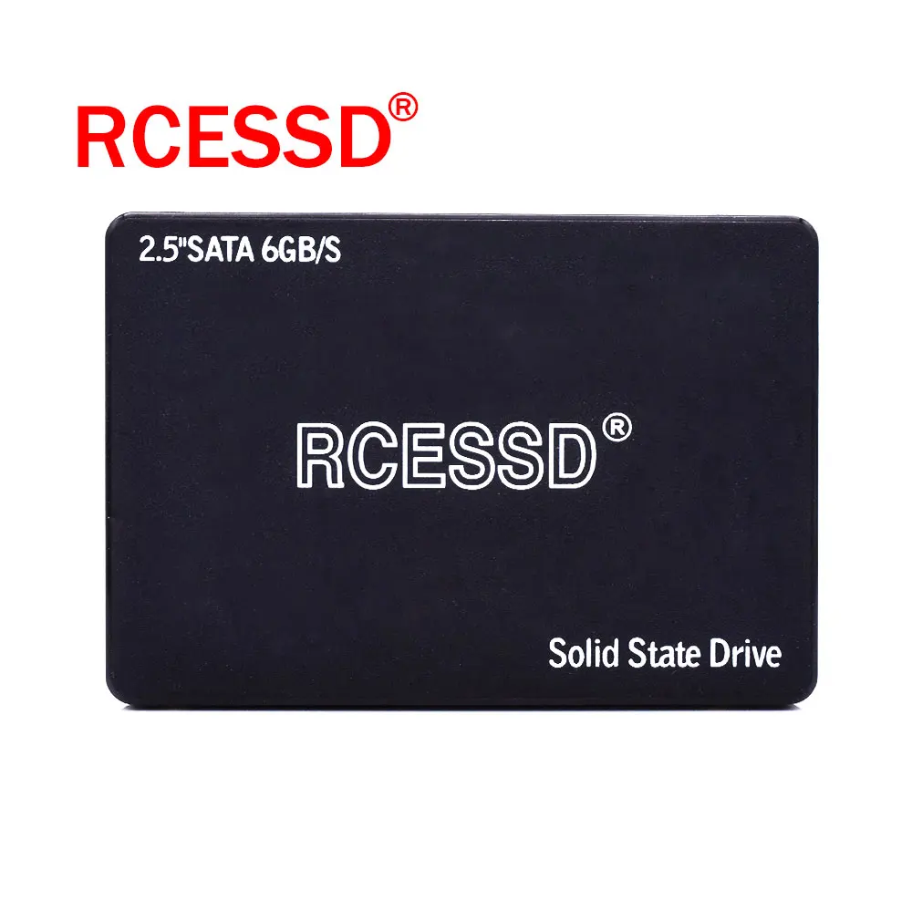 RCESSD пластиковый Внутренний твердотельный жесткий диск HDD 64 ГБ 120 128 240 256 360 480 512 ТБ 2