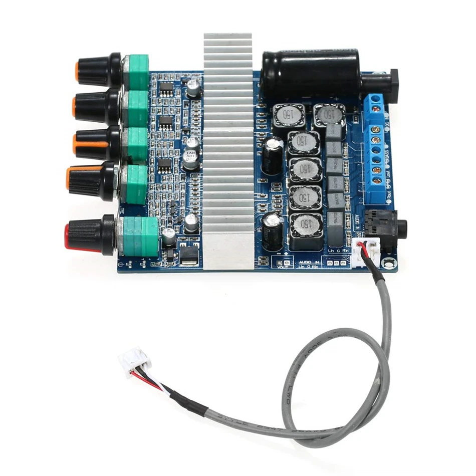 TPA3116 Bluetooth усилитель TPA3116D2 2,1 сабвуфер усилитель цифровой аудио платы 50+ 50 Вт+ 100 Вт бас HIFI для сабвуфера динамика