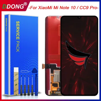 

AAA Quality For Xiaomi Mi note 10 CC9 Pro LCD+Frame Lcd Display Touch Screen Digitizer Assembly Repair Part