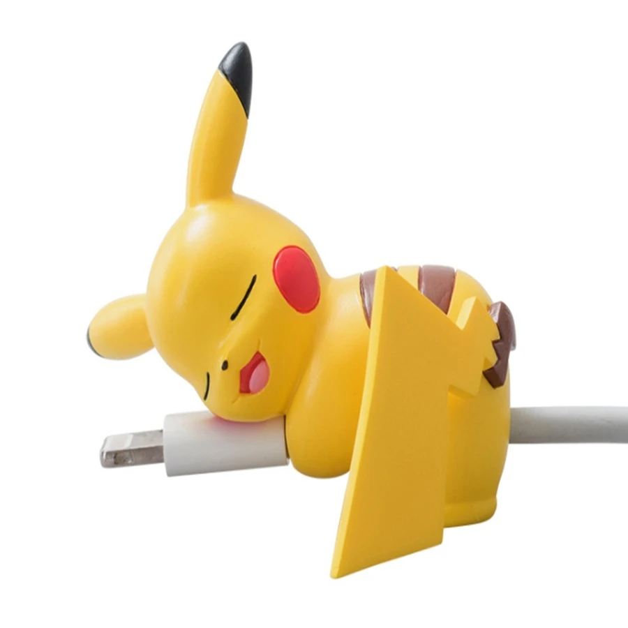 

Cute Bite Cartoon Cable Protector for iPhone XS Max XR 8 7 Universal Cord Protection Protective Cover USB Charging Cable Winder