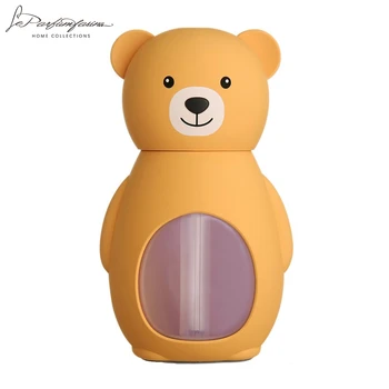 

NMT-025 NEW Personalized Creative Cartoon Lovely Bear Ultrasonic Humidifier Air Purifier With Night Light Valentine's Day gift