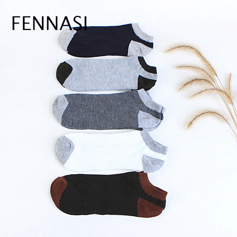 FENNASI/корейские носки разных цветов Удобные однотонные Хлопковые женские унисекс