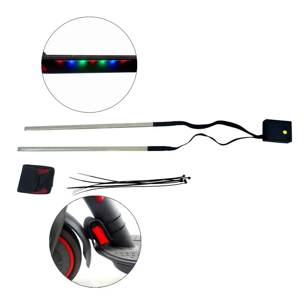 Electric Scooter Strip Light Strip For Xiaomi M365 Pro LED Scooter Chassis Colorful Decorative Light Scooter Light Parts