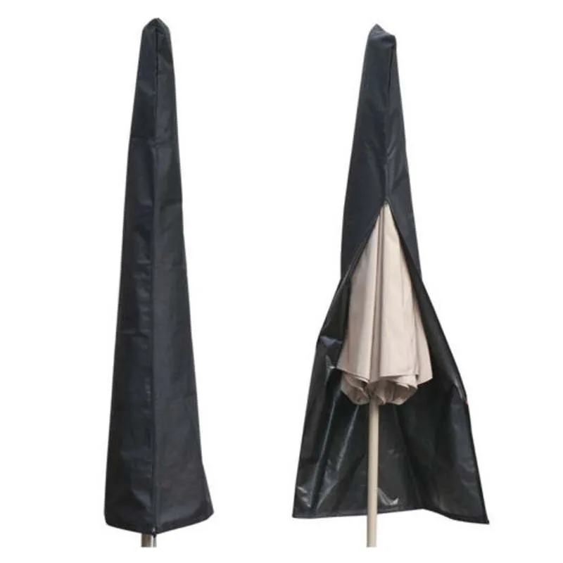 

Lightweight Foldable 210D Outdoor Polyester Umbrella Protector Cover Foldable Waterproof Rainproof 50*30*190CM