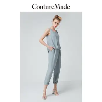 

Vero Moda CoutureMade Women's Back Vent Draped Crop Jumpsuit | 319244505