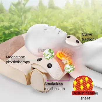 

Electric Household Pillow Magnetic Therapy Cervical Massager Heating Infrared Multi-Function Shoulder Kneading Massage Pillow