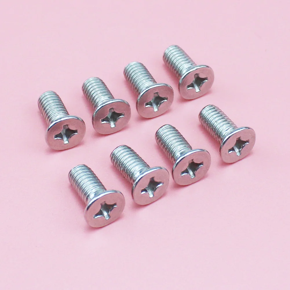 8PCS Stainless Steel Front Brake Disc Rotor Screws 6mm for Hyundai Kia