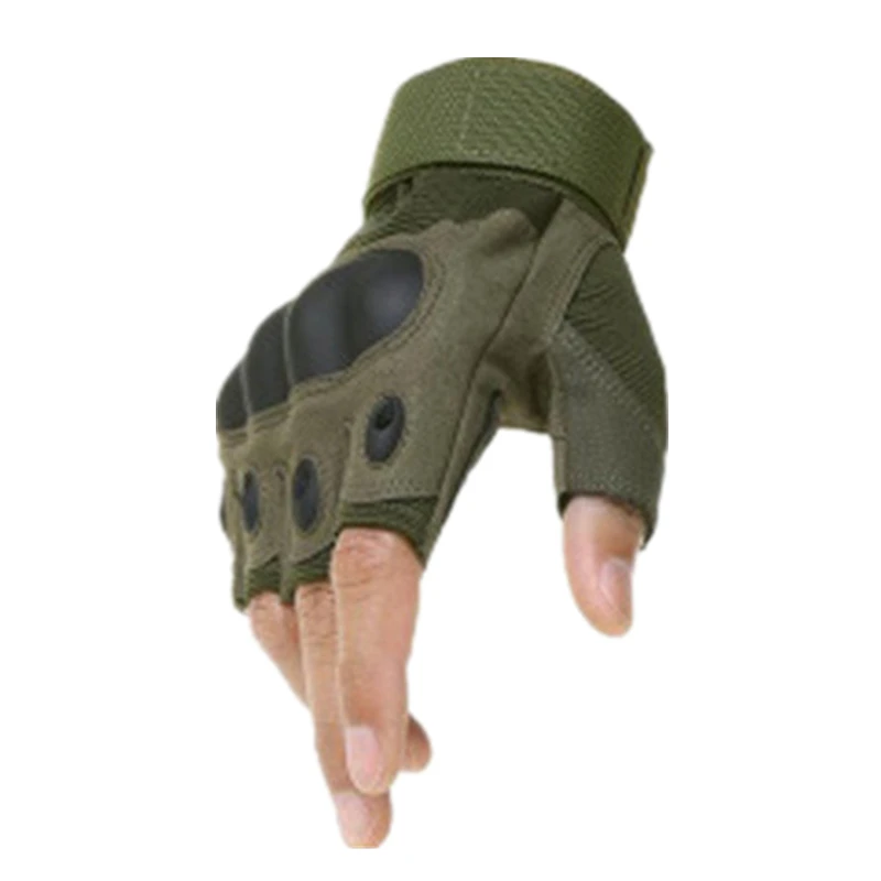 

Hard Knuckle Fingerless Tactical Gloves Anti-Skid Gym Bicycle Airsoft Paintball Combat Shooting Half Finger Army Military Gloves