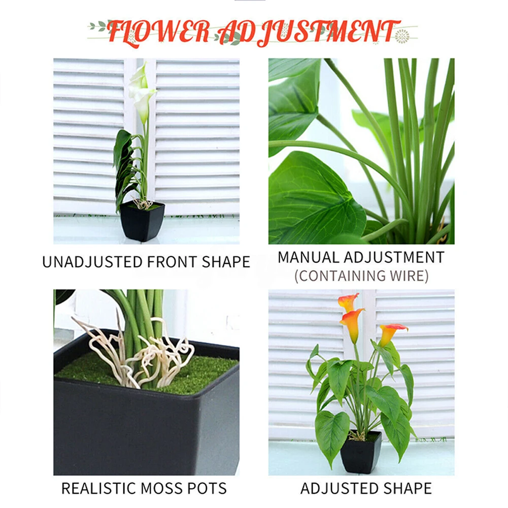 Easy Clean Office Potted Fake Evergreen Clear Texture Home Decor Hotel Lifelike Artificial Plant Free Standing Simulation Bonsai