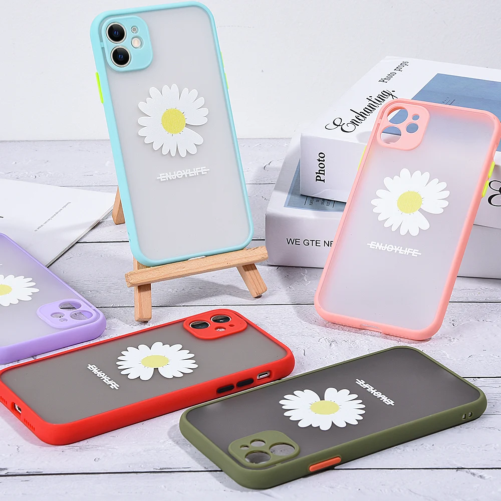 Акриловые Матовые прозрачные чехлы для телефонов iPhone 11 Pro Max Xr Xs 6s 8 7 Plus Se 2020