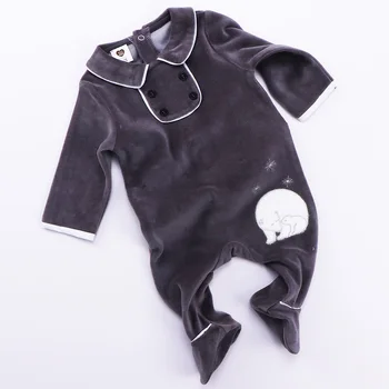 

Baby newborn romper pyjamas kids clothes long sleeves children clothing animal emb baby overalls boy girl clothes footies romper