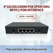 4-портовый гигабитный Epon poe onu для IP Carmer GEPON ONU с 4G POE EPON ONU OLT