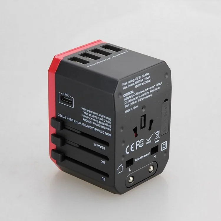 WTA-788C Универсальное автомобильное USB Преобразование гнезда порт вилка аксессуар для авто Путешествия зарядное устройство iphone Xiaomi huawei samsung смартфон - Название цвета: WTA-788C