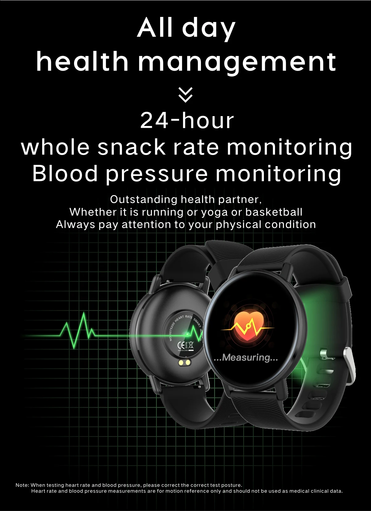 Smart watch men Smartband fitness tracker smartwatch 1.3 inch blood pressure sport bracelet smart wristband heart rate pk b57