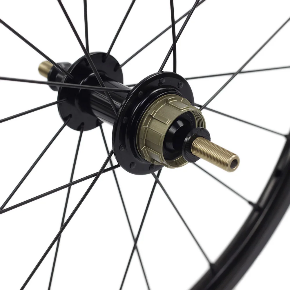 Silverock заднее колесо велосипеда 16x1 3/" 349 kinlinnbr обод для Brompton 3sixty Сверхлегкий складной велосипед 16 H/21 H колеса 482 г