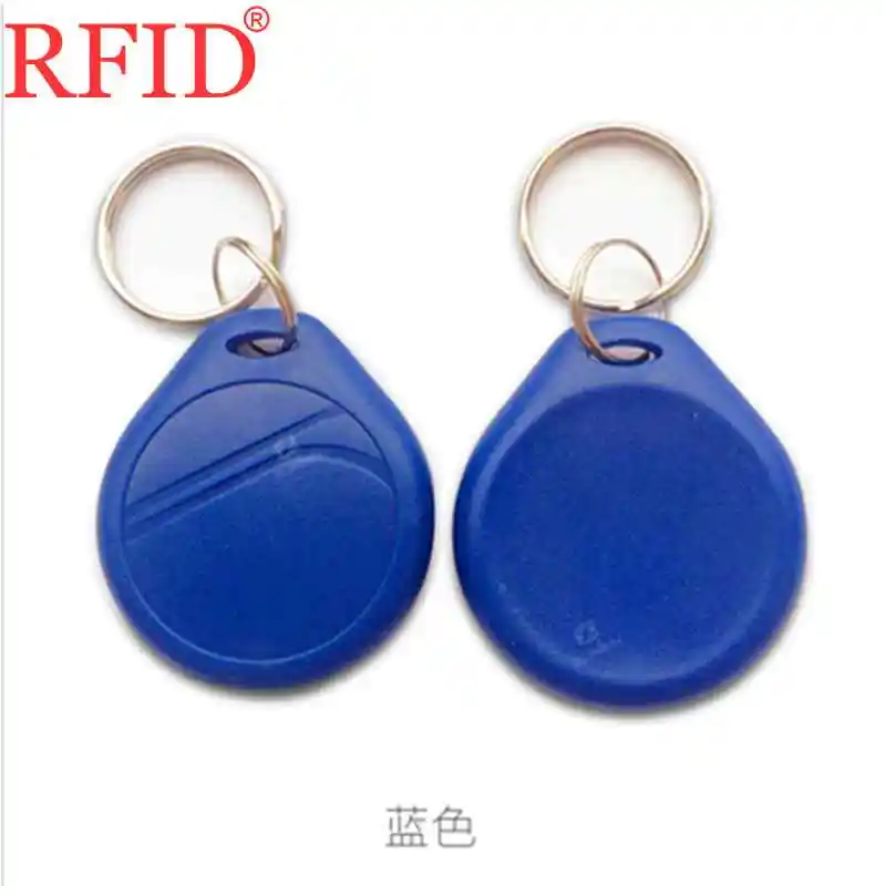 1pcs Random Color UID S50 1K 13,56 MHZ сменный перезаписываемый брелок для ключей RFID NFC карта IC пустая карта копировальный ключ брелок жетон тег карта контроля доступа 1 - Цвет: 1pcs Random Color