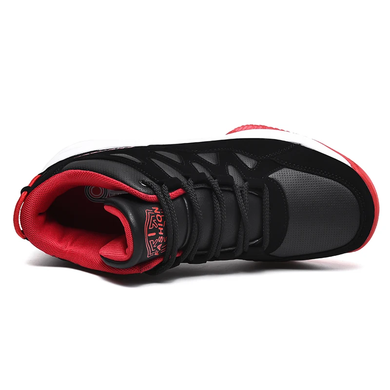 Новейшая Высокая Баскетбольная обувь Молодежная трендовая Баскетбольная обувь кроссовки Нескользящие дышащие уличные спортивные туфли Jordan ретро