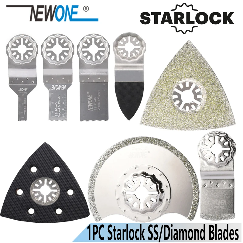 NEWONE Starlock 1 шт. лезвия для алмазной пилы из нержавеющей стали подходит