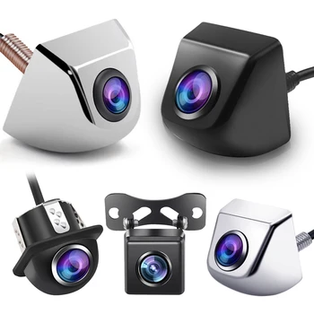 

180 Degree Lens Starlight Rearview Camera Fish Eye Night Vision HD Reverse Camera Car Reversing Backup 1080*720P Front Camera