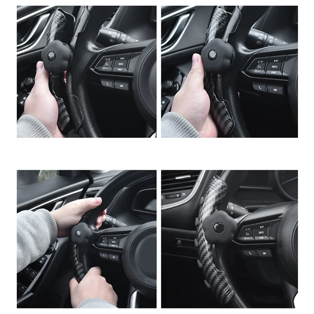 Универсальный чехол рулевого колеса автомобиля с спиннером вспомогательный усилитель помощь управление ручка Мощность ручка мяч автомобильные аксессуары высокое