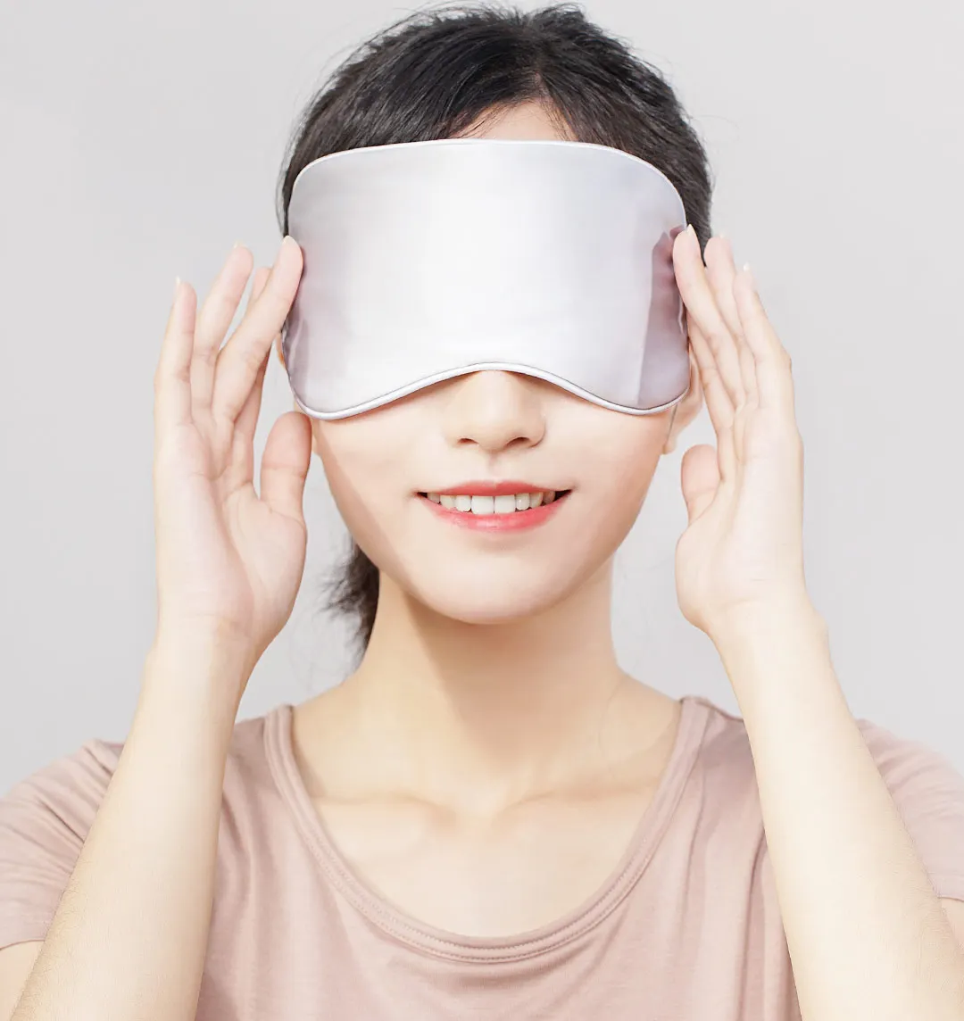 Xiaomi Xiaoda термообработка маска для глаз шелковая ткань быстрый нагрев трехскоростной контроль температуры снимает усталость для сна путешествия