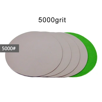 

7 Inch/180mm Sanding Disc #3000-#10000 Gritv Wet&dry Polishing Flocking Sander