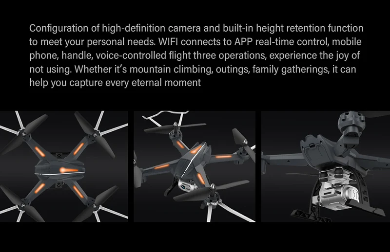 Новейший Радиоуправляемый Дрон с 5G 1080P WiFi FPV камера Квадрокоптер-Дрон самолет горячий RC вертолет 20 мин Летающий время подарок электрическая игрушка