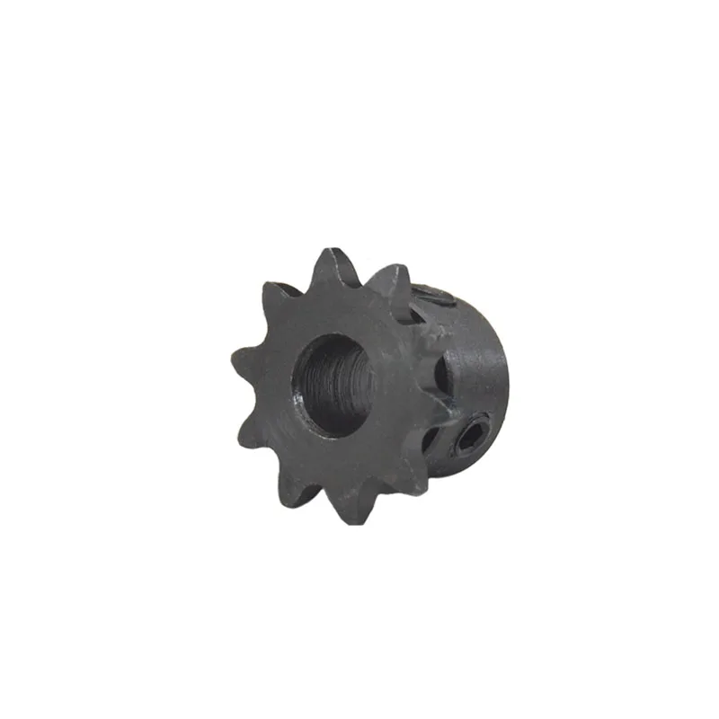 1Pcs 04C 2 Points 9 Teeth 2 Points 10 Teeth Chain Gear Industrial Sprocket Wheel With Top Wire Bore 5mm 6mm 8mm 10mm