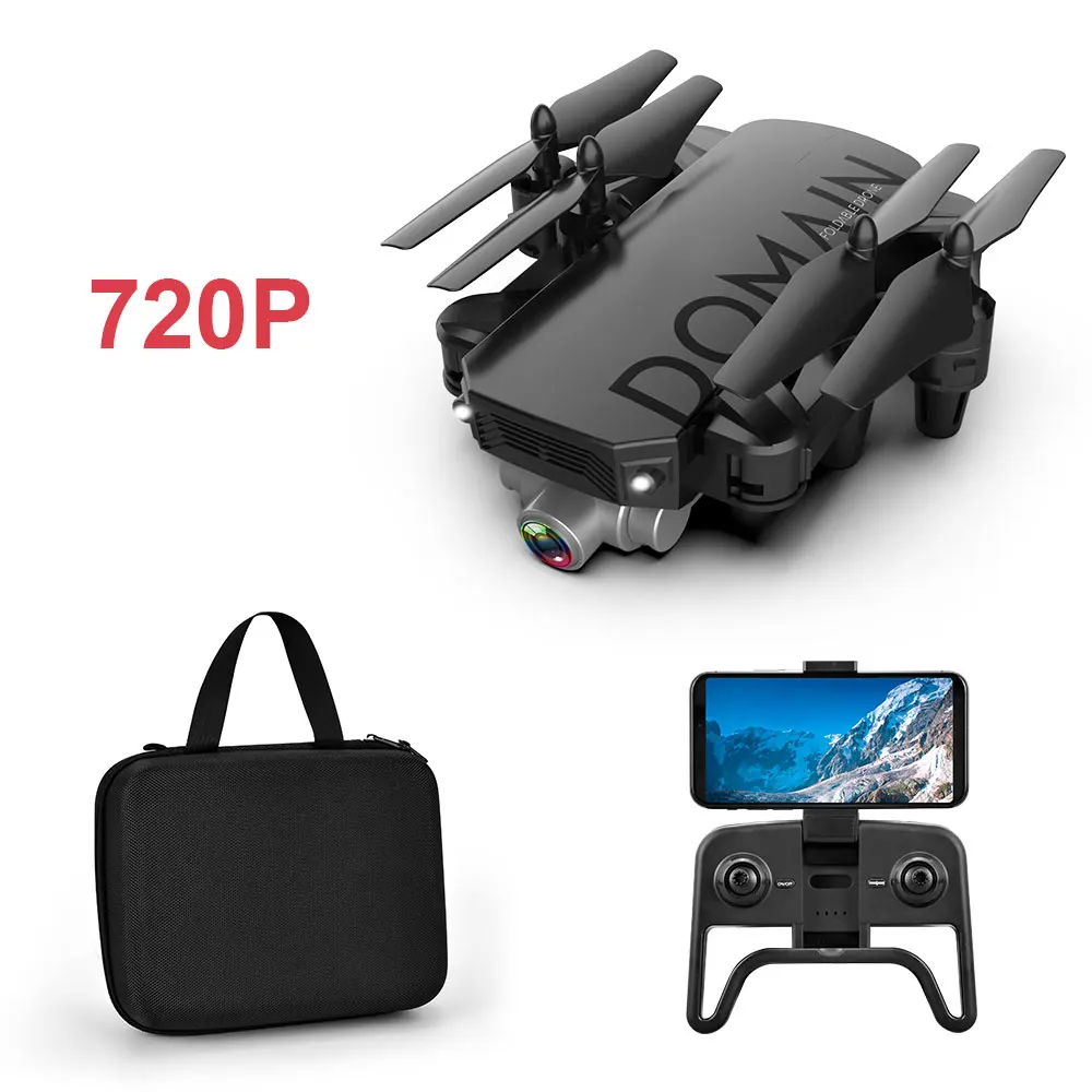 Black 720 StorageBox Складной Квадрокоптер Дрон с широкоугольной HD камерой 4K Дрон вертолет оптическое позиционирование потока Дрон VS F8 R8 SG706 камера Дрон - Цвет: Black 720 StorageBox