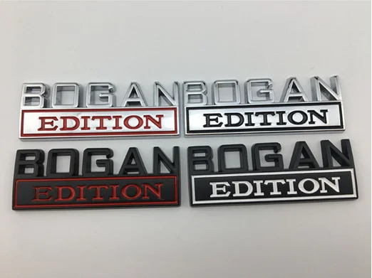 

3D металлические наклейки BOGAN эмблема «EDITION» авто багажник значок на крыло наклейки автомобильные аксессуары