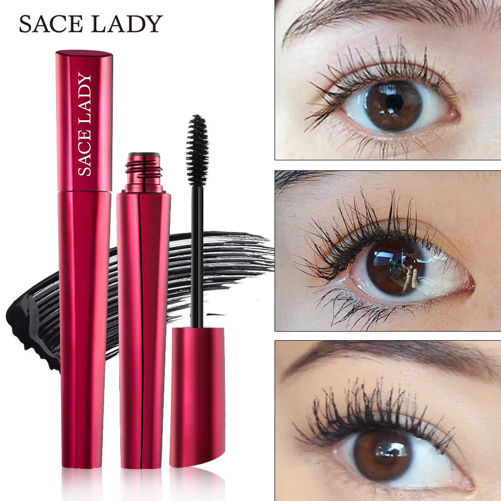 

SACE Lady Cross-Border Red Tube Curling Natural Long Waterproof Big Eyes Mascara Sl346