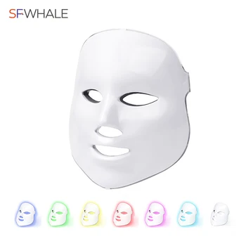 

Whitening Mask 7 Colors Phototherapy White Beauty Skin Care For Women Wrinkle Removal Acne Removal Facial Health Management