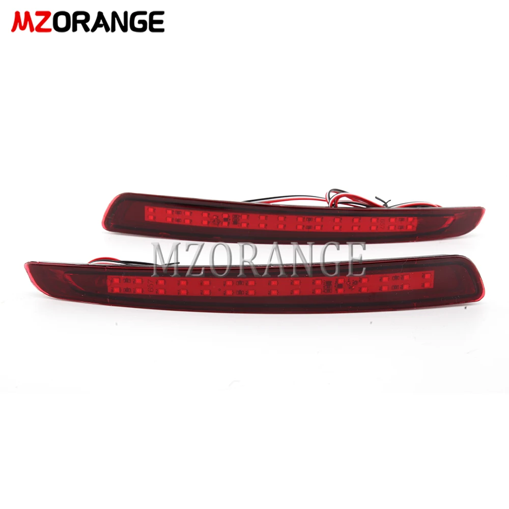 Refletor de Led Estilo do Carro Luz de Freio e Luz de Aviso para Ford Mzorange Traseiro Mondeo Fusion 2011 2020 4 6 Luzes p carro