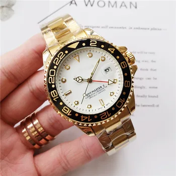 

Ceramics bezel Automatic mechanical rolx_watch man 1:1 Top Brand Luxury men's Wrist Watch Limitde-edition diver clock dz reloj