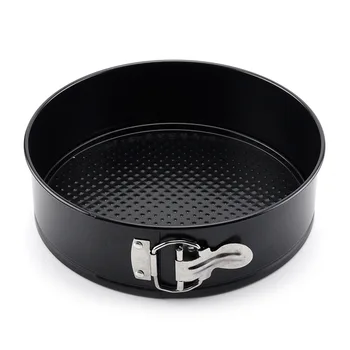 

AIWILL 7 Inch Circular Baking Mold Carbon Steel Nonstick Cake Mold Live Bottom DIY Baking Tray Kitchenware