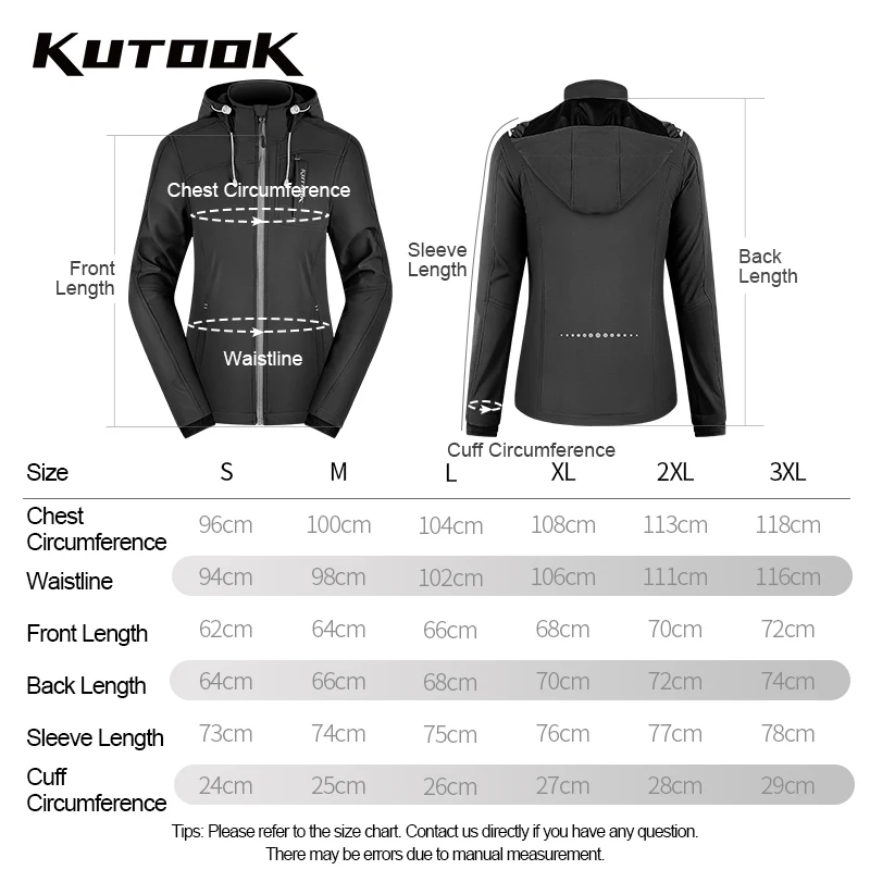 Women Winter Cycling Jacket Waterproof Outdoor Sports Hiking Climbing Coat Windproof Thermal Soft Shell HC303